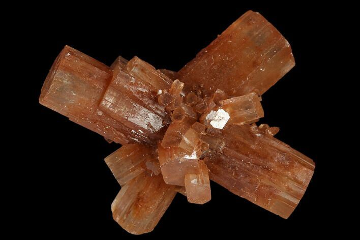 Aragonite Twinned Crystal Cluster - Morocco #134926